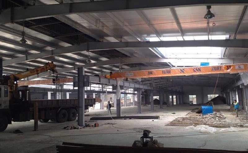 Nâng cấp sửa chữa nhà xưởng